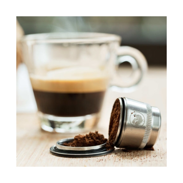 Cápsulas de café Nespresso reutilizables, taza de acero inoxidable