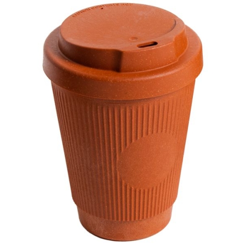 TAZA TAKE AWAY REUTILIZABLE CON TAPA