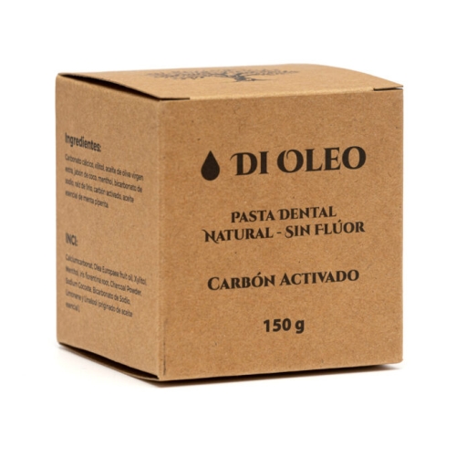 DENTÍFRICO NATURAL CARBÓN ACTIVADO