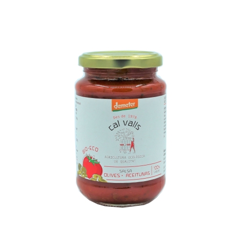 SALSA DE TOMATE CON OLIVAS [350GR]