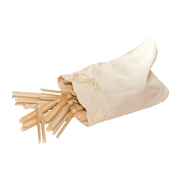 PINZAS DE LA ROPA DE MADERA [25UD]