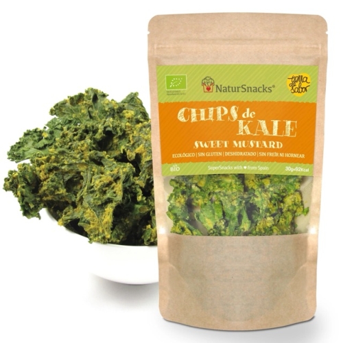 CHIPS DE KALE  [SWEET MUSTARD] – 30G