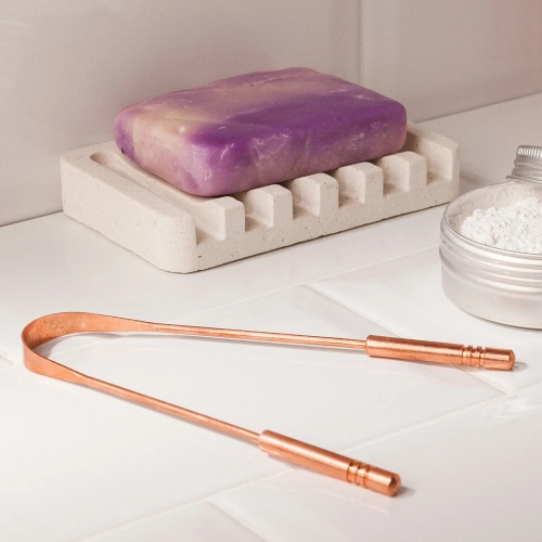 RASPADOR DE LENGUA DE COBRE