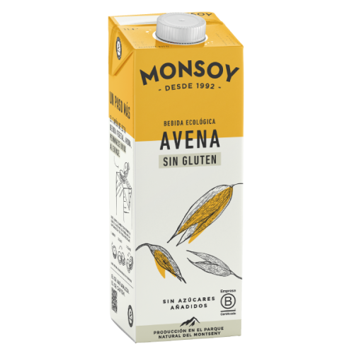 LECHE DE AVENA SIN GLUTEN  [1L]