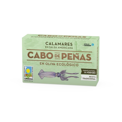 CALAMARES EN SALSA AMERICANA [CABO DE PEÑAS]