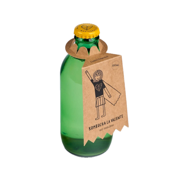 KOMBUCHA JENGIBRE Y LIMÓN [250ml]